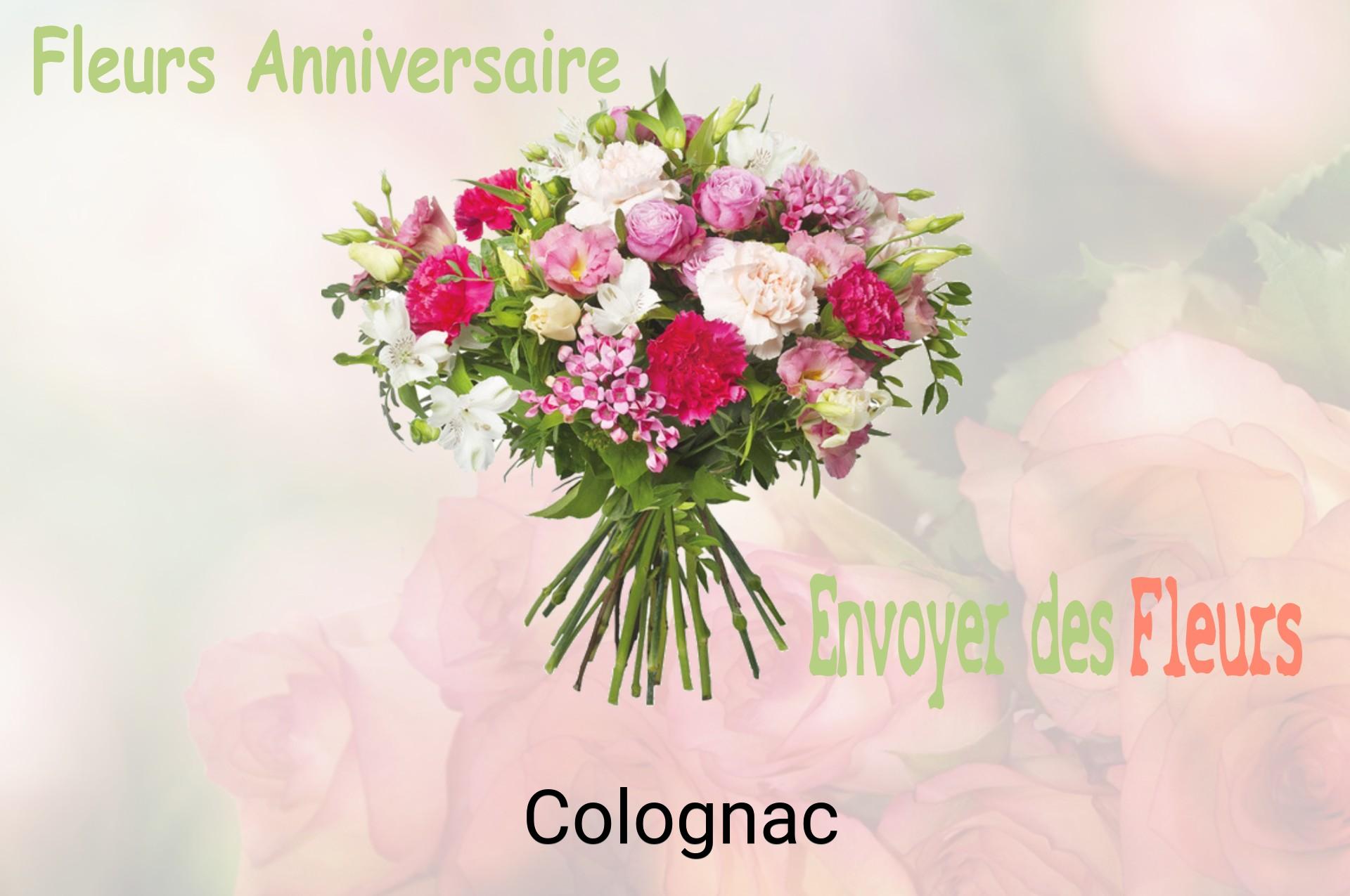Bouquet de fleurs d’anniversaire livré à Colognac